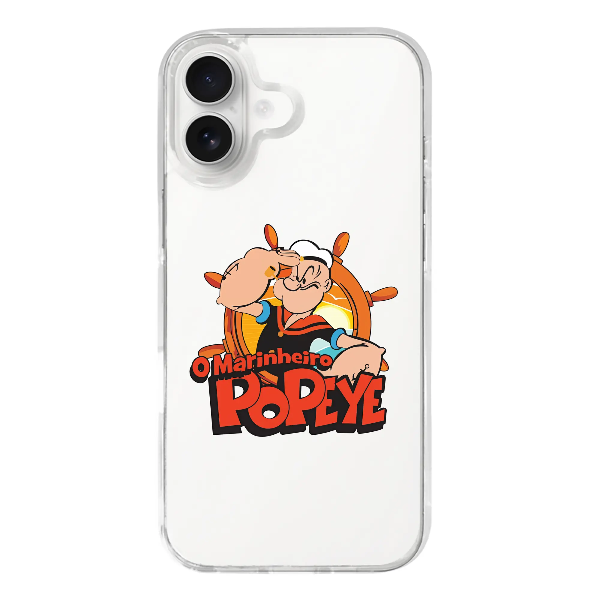 ポパイ グッズ ポパイ - iPhone 17シリーズ 透明スマホケース – 薄型・耐衝撃・精密フィット保護カバー